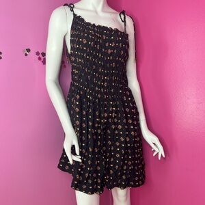 Free People Clementina Mini Dress black size small